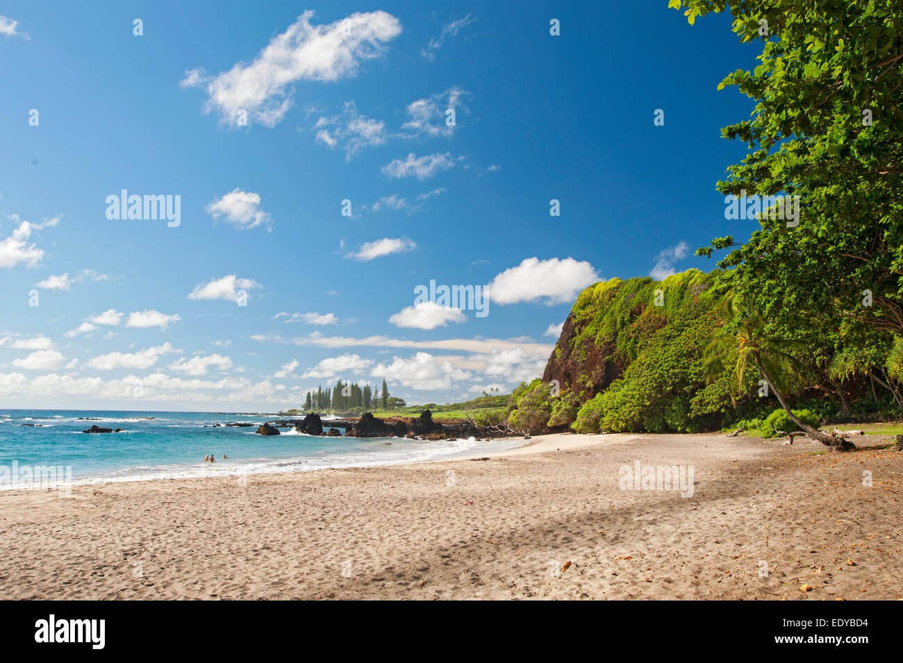 Hamoa Beach, Maui Foto Stock