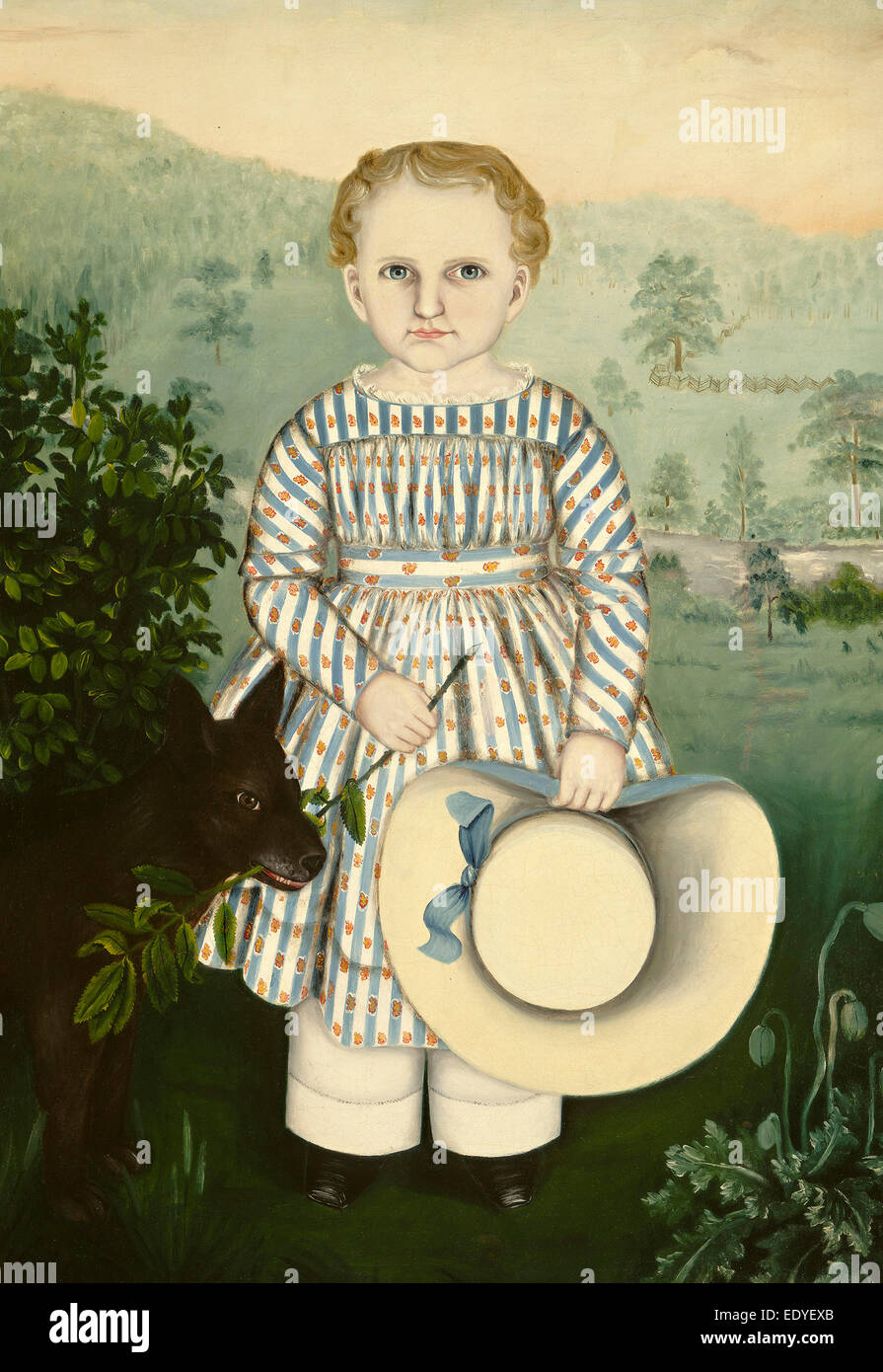 Susan C. Acque, Henry L. Wells, americano, 1823 - 1900, 1845, olio su tela Foto Stock