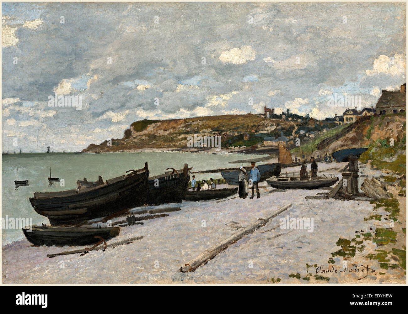 Claude Monet, francese (1840-1926), Sainte-Adresse, 1867, olio su tela Foto Stock