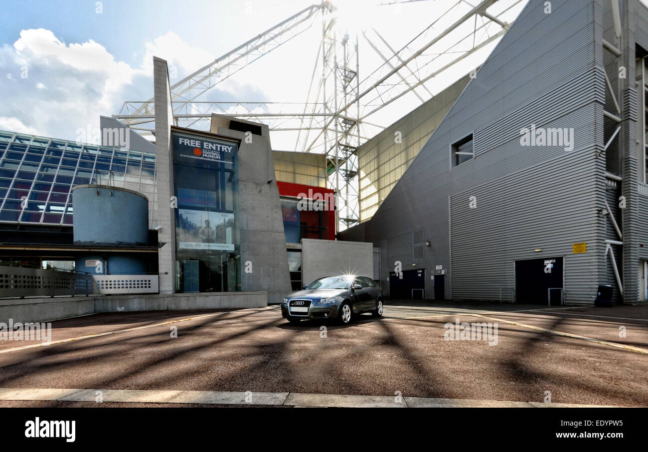 Audi A3 quattro anelli auto. Credito: lee ramsden / alamy Foto Stock