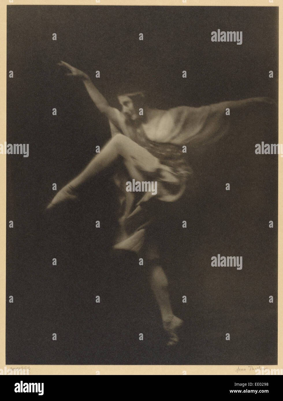 Anna Pavlowa; Arnold Genthe, americano, 1869 - 1942; circa 1915; gelatina silver stampa Foto Stock