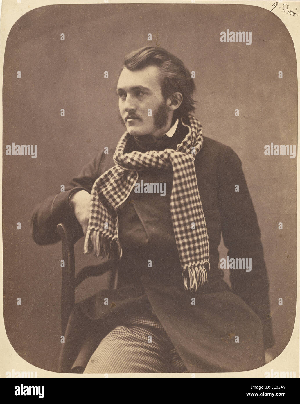 G[ustave] Doré; Nadar [Gaspard Félix Tournachon], Francese, 1820 - 1910, Parigi, Francia, Europa; 1856 - 1858; salati di stampa della carta Foto Stock