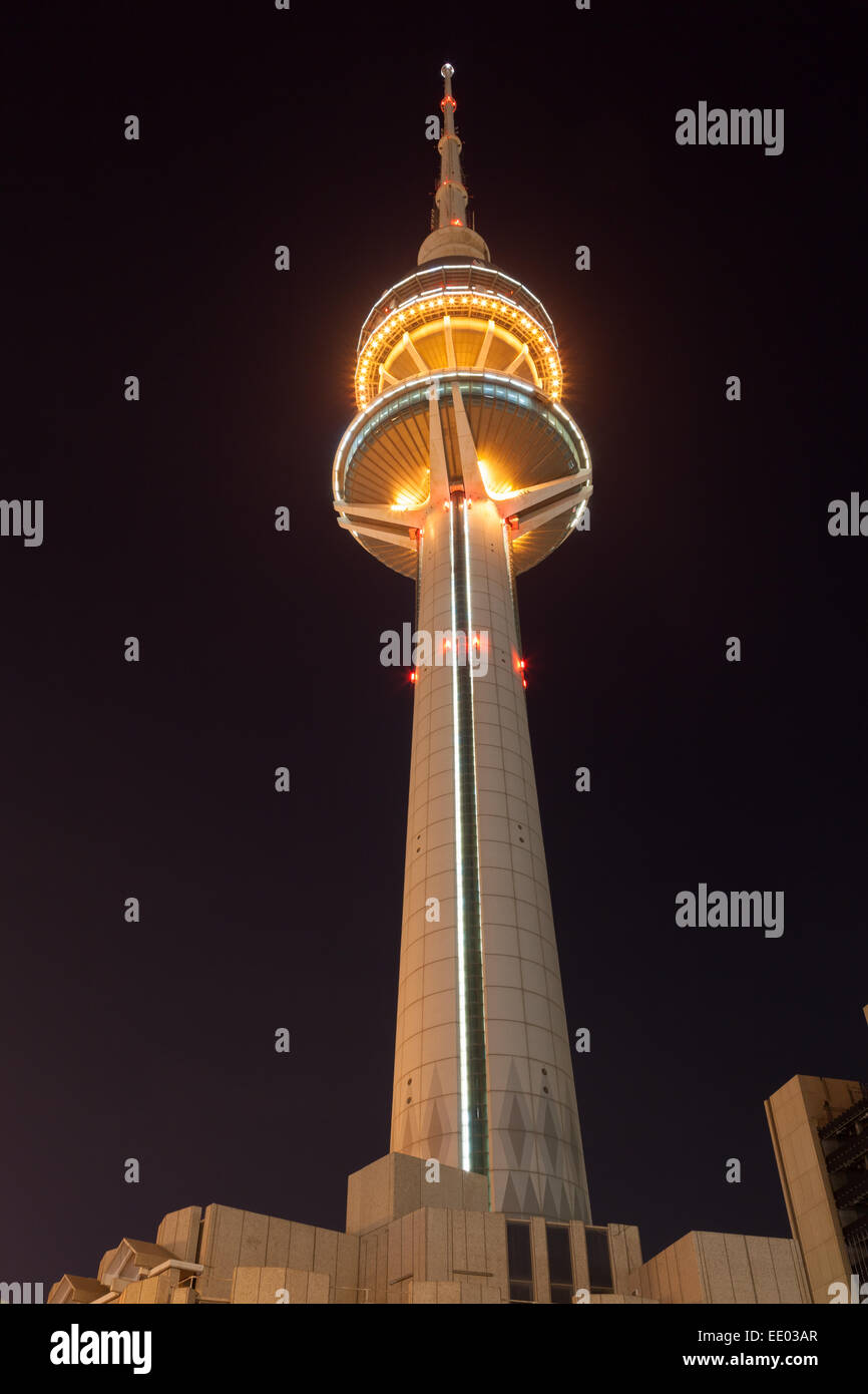La torre di liberazione di Kuwait City Foto Stock