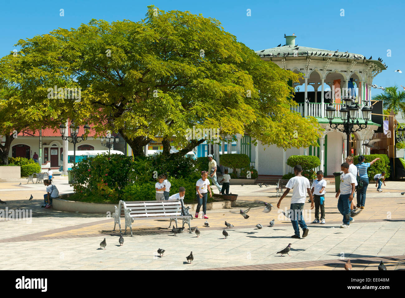 Parque Central De Puerto Plata Immagini e Fotos Stock - Alamy