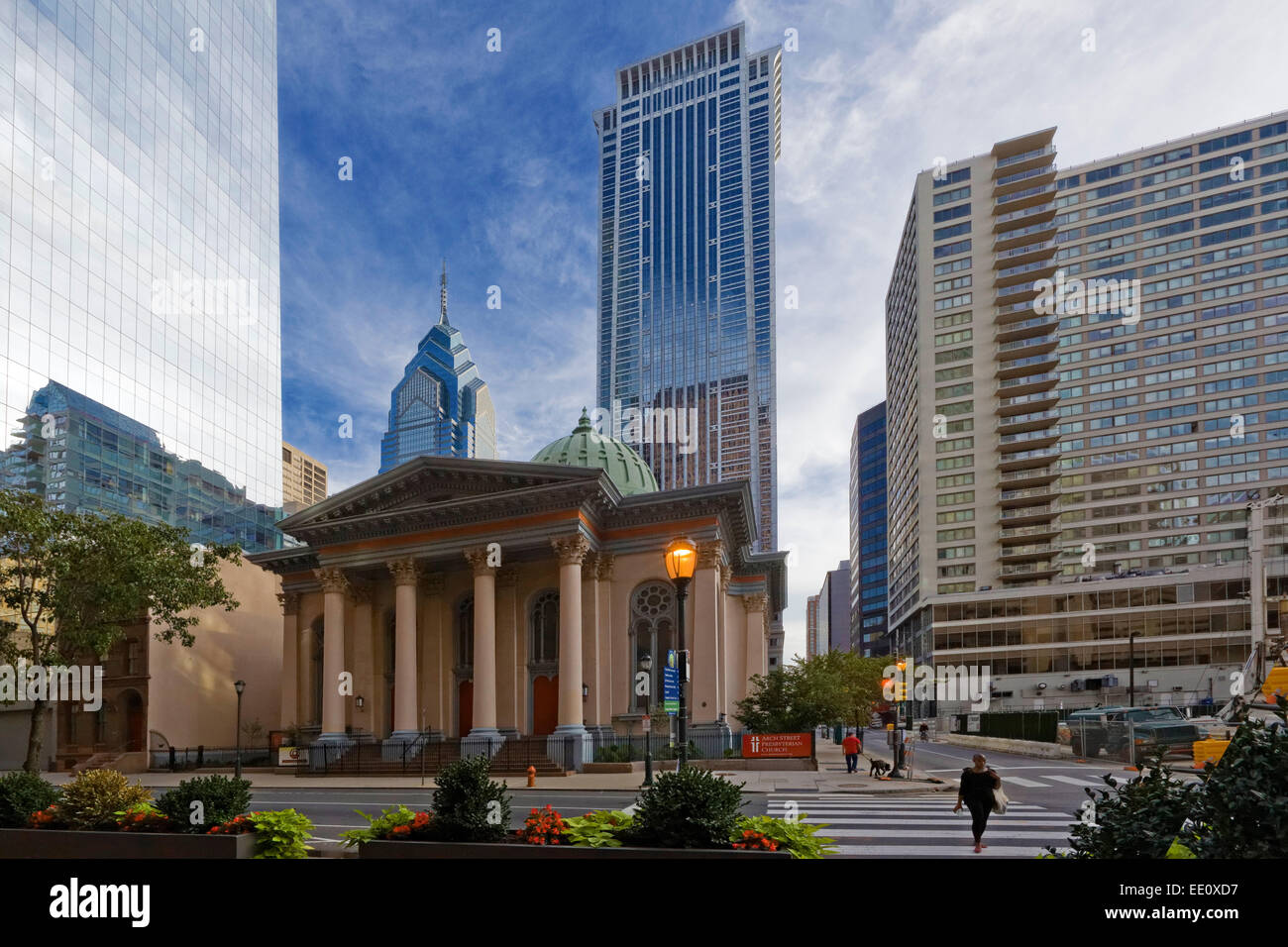 Il centro di Philadelphia, Pennsylvania Foto Stock