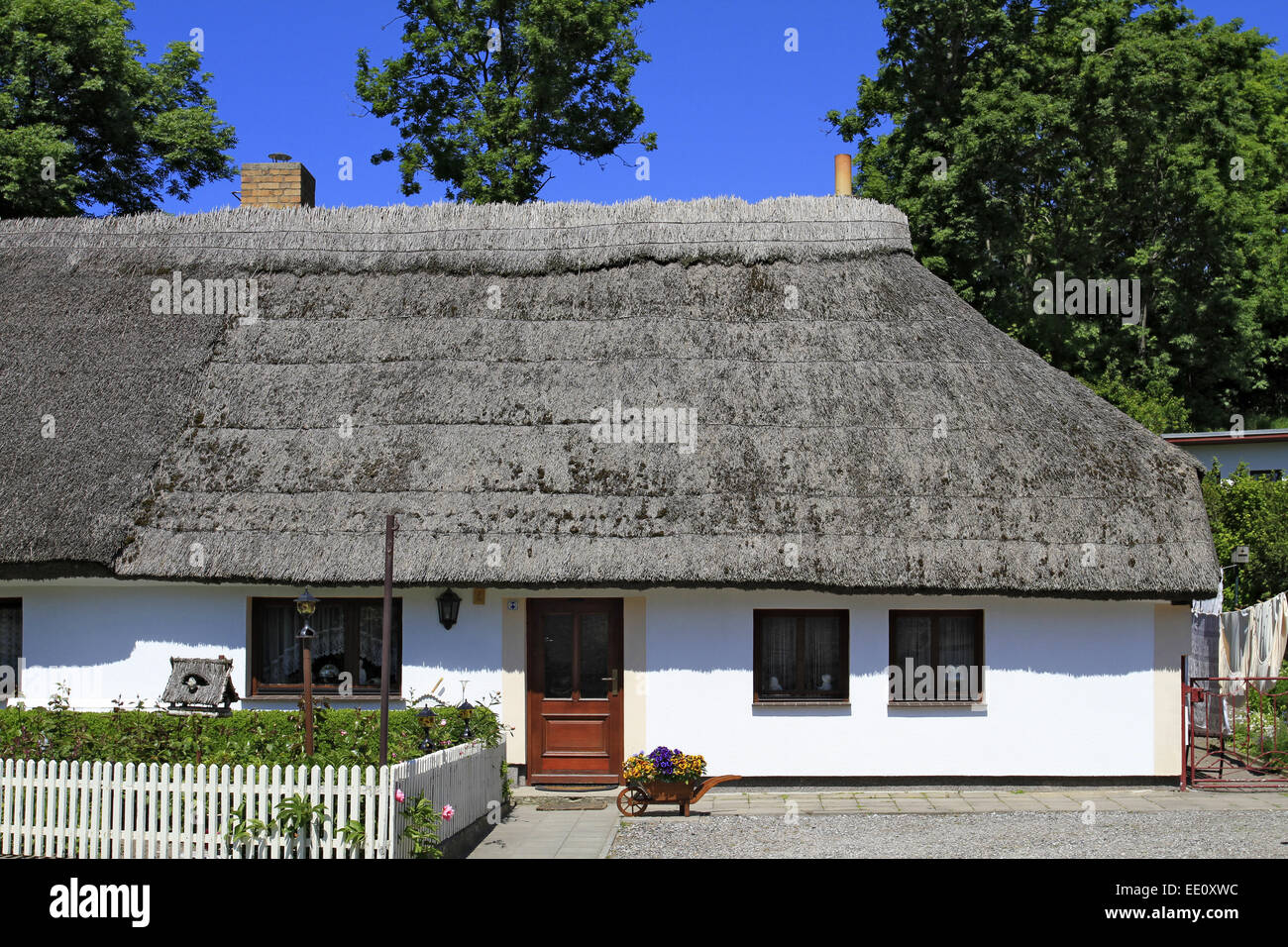 Dorf Vitt, Kap Arkona, Insel Ruegen, Meclenburgo-Pomerania Occidentale, Germania Foto Stock