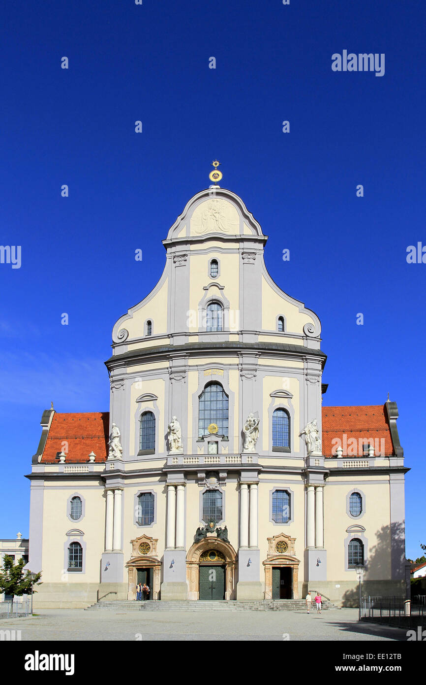 St, Anna Wallfahrtskirche, Wallfahrtsort Altoetting, Oberbayern, Bayern, Deutschland Foto Stock