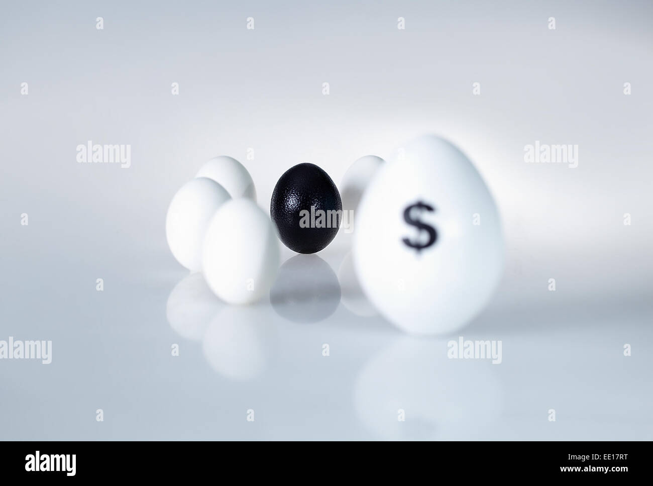 Sconosciuto valuta leader nella economia globale Foto Stock