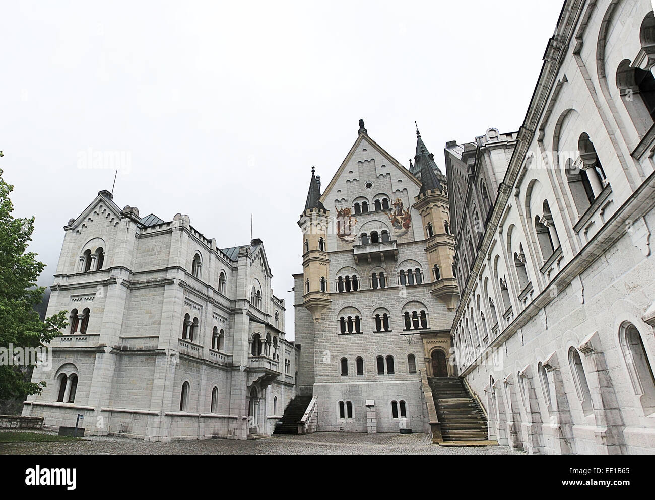 Il Castello di Neuschwanstein Foto Stock