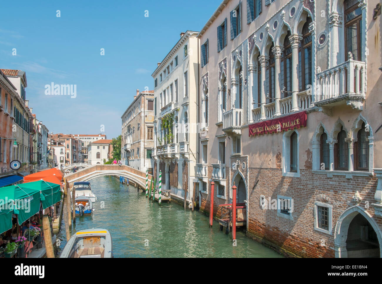 Rio Dei Greci Canal, Venezia, Veneto, Italia Foto Stock