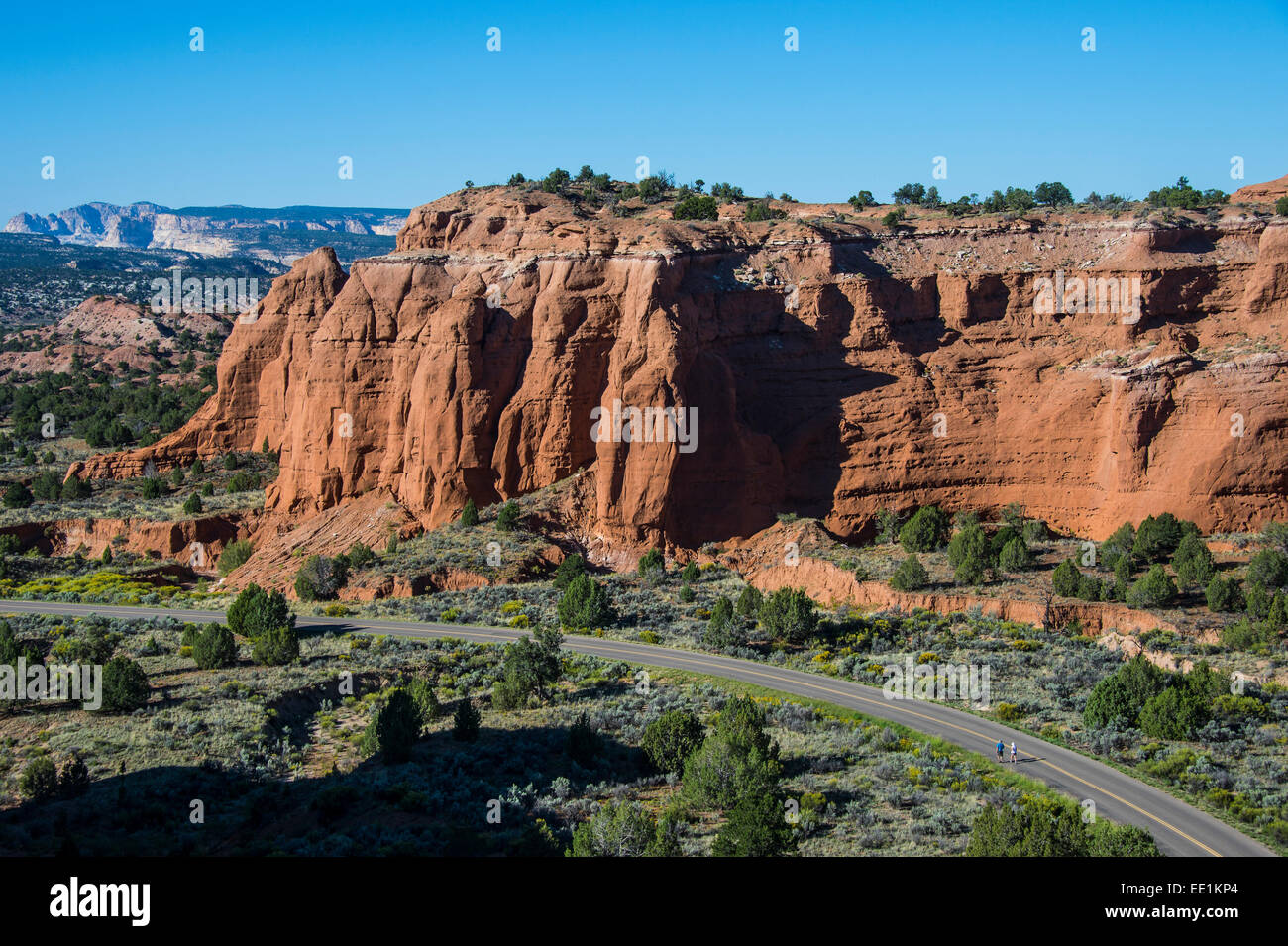 Vista sulla Kodachrome Basin Parco Statale, Utah, Stati Uniti d'America, America del Nord Foto Stock