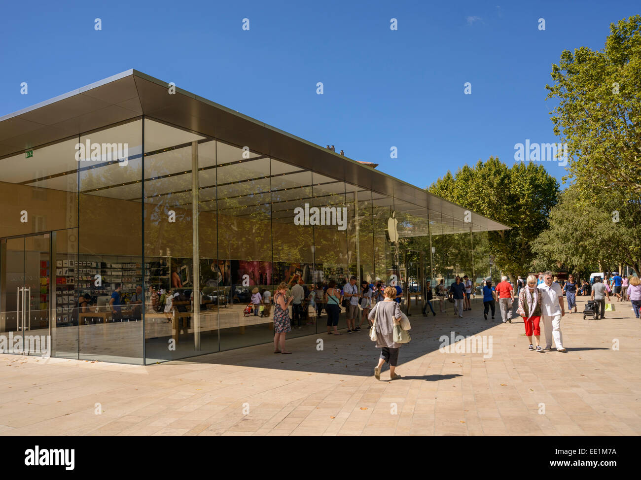 Computer Apple store in Aix en Provence, PACA, Francia Foto Stock