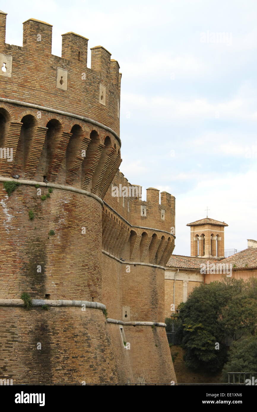 Giulius II castello in Roma, Italia Foto Stock