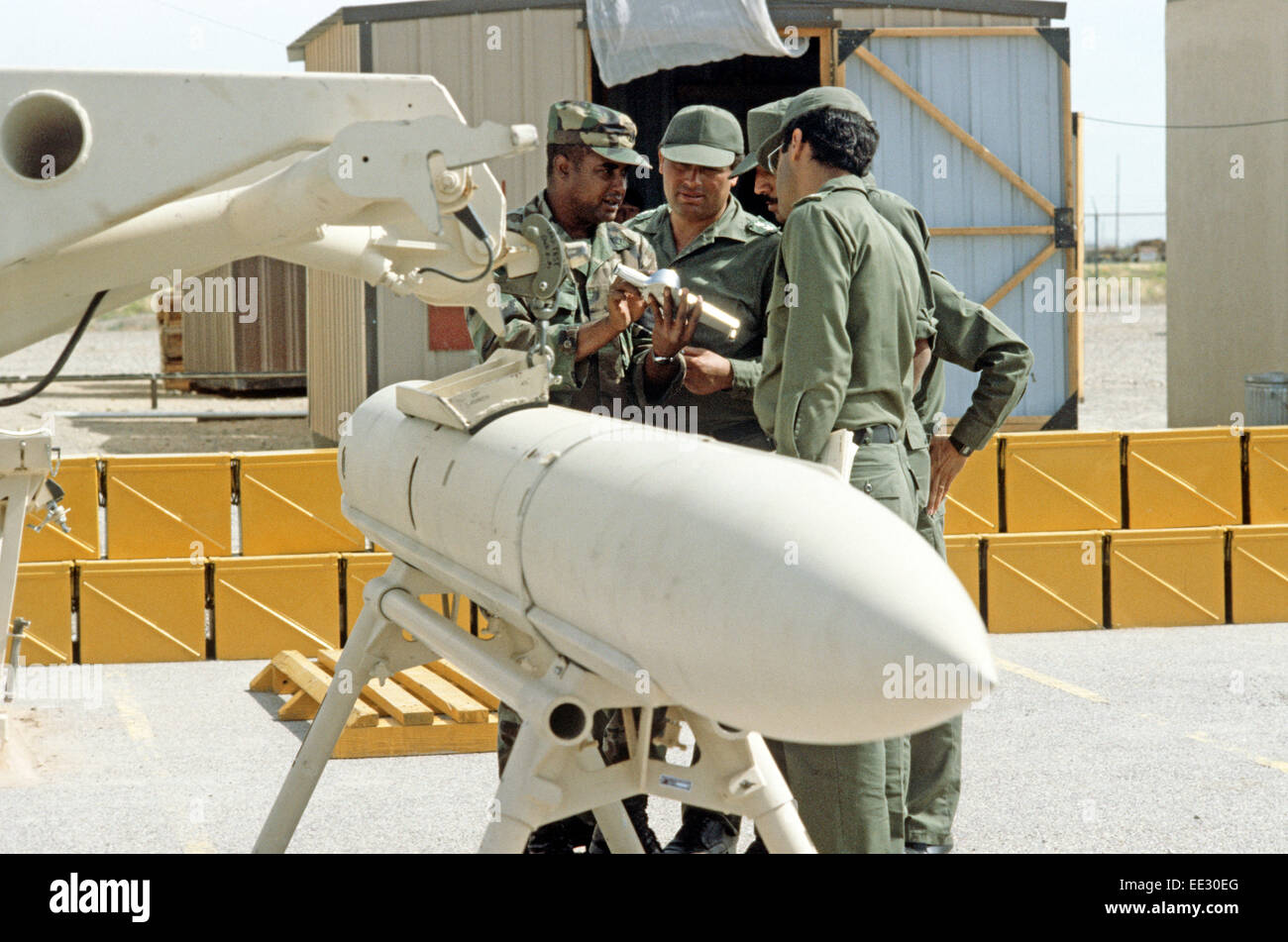Esercito egiziano formazione sui missili HAWK, Fort Bliss, esercito DEGLI STATI UNITI DI POST IN TEXAS, Stati Uniti d'America Foto Stock