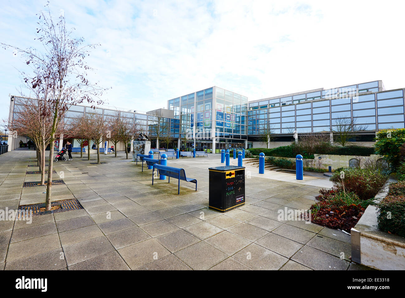 Il Centro Silbury Boulevard Milton Keynes Buckinghamshire REGNO UNITO Foto Stock