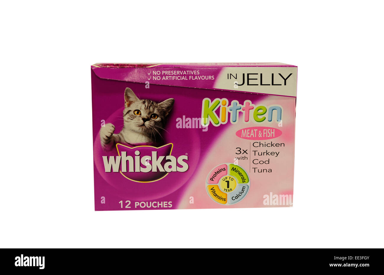Whiskas alimenti per gatti Foto Stock