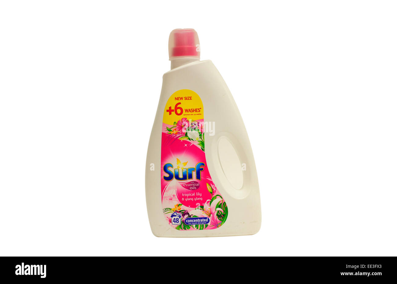 Close up di surf con oli essenziali Foto Stock