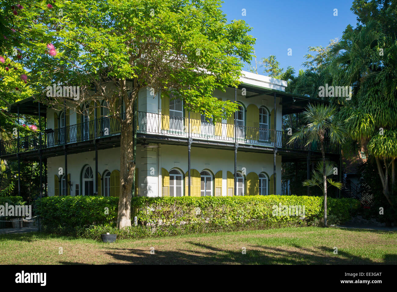 Esterno di Ernest Hemingway House, Key West, Florida, Stati Uniti d'America Foto Stock