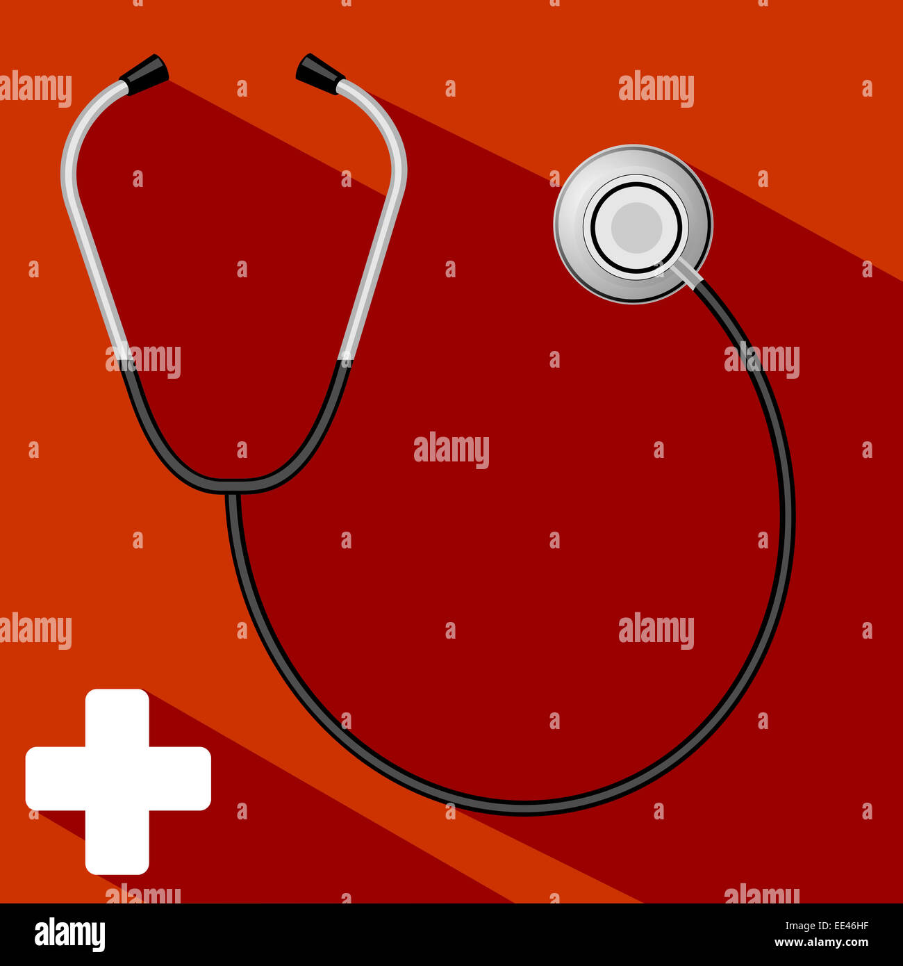 Stetoscopio Foto Stock