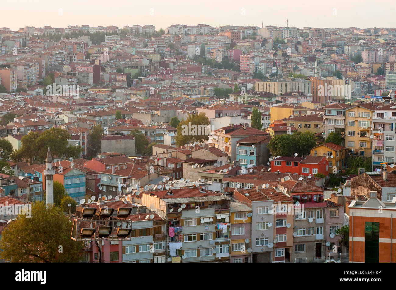 Vista generale di Istanbul, Turchia Foto Stock