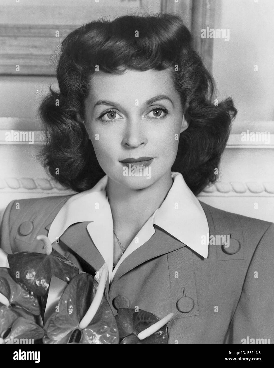 Lilli Palmer, sul set del film, 'My Girl Tisa', 1948 Foto Stock