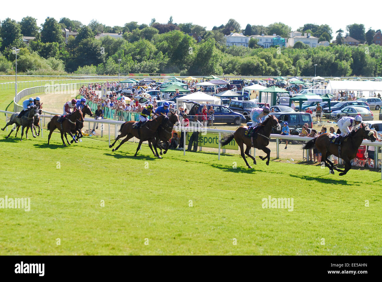 A Chester Races Foto Stock