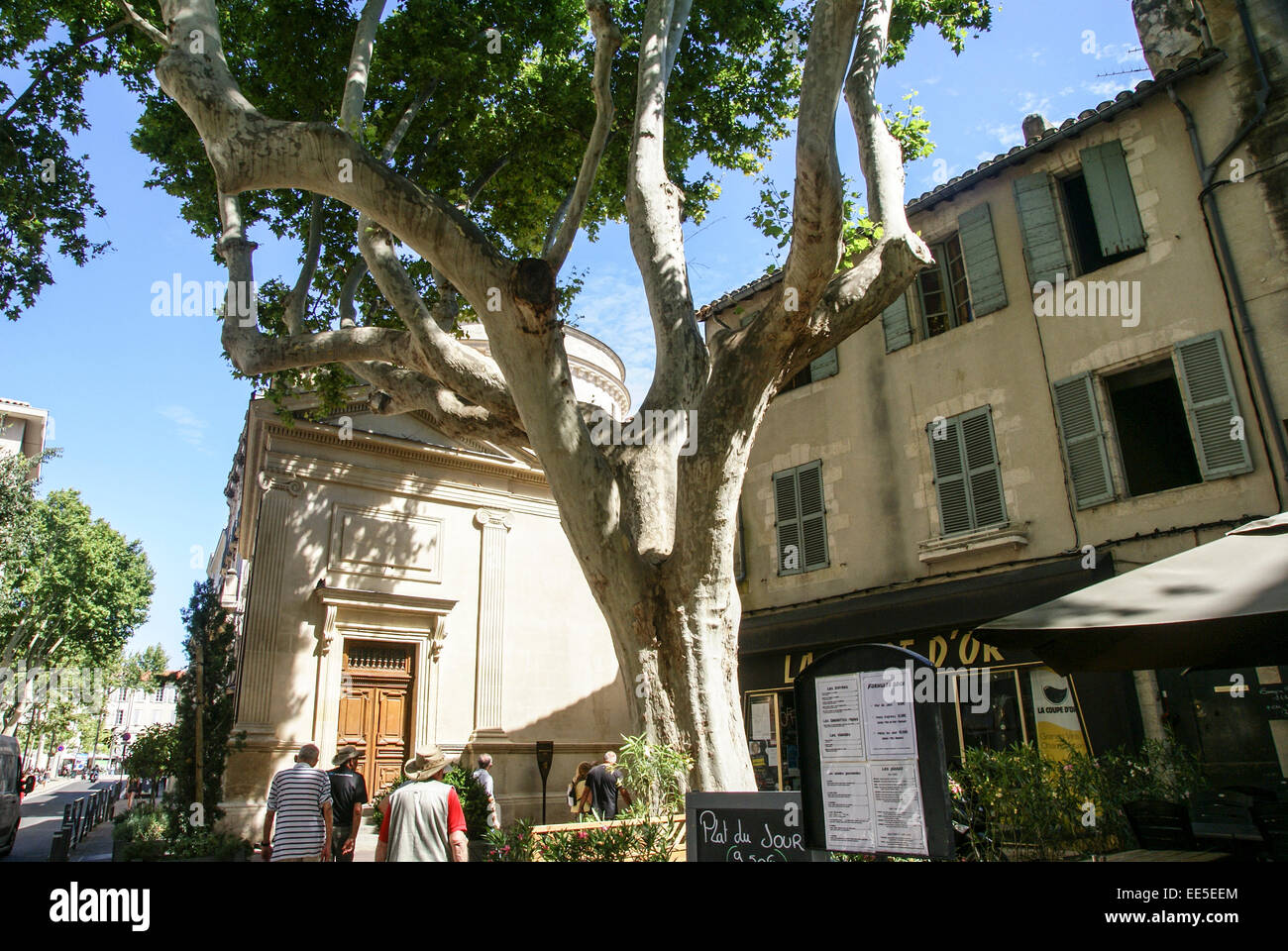 Centro di Avignone, Francia Foto Stock