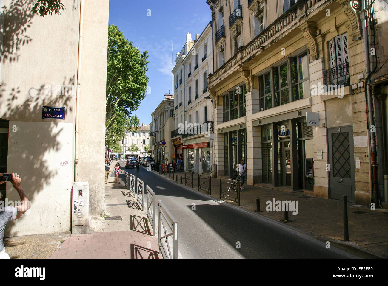 Centro di Avignone, Francia Foto Stock