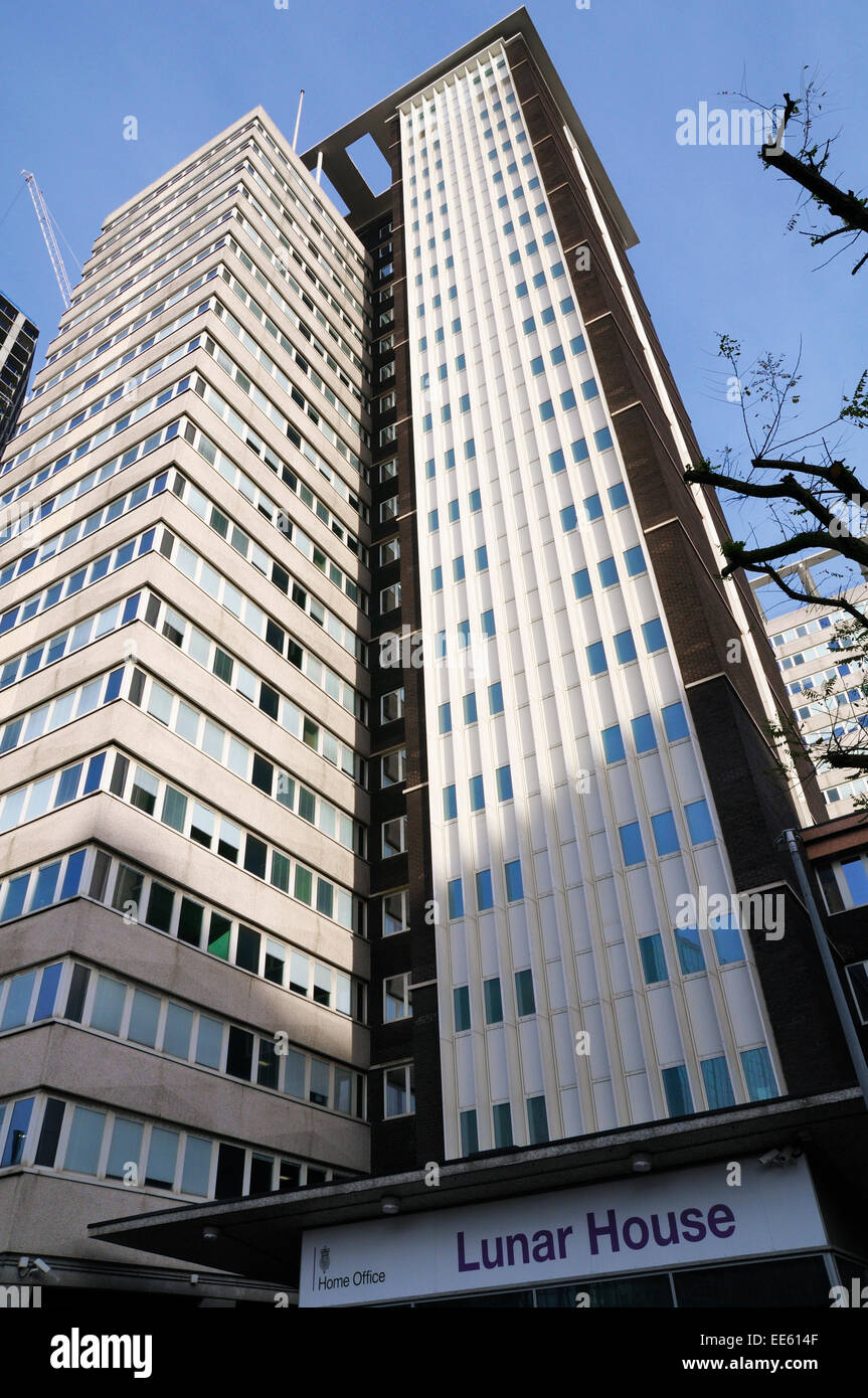 Casa lunare, Croydon. Home Office è il quartier generale per UK Border Agency. Foto Stock