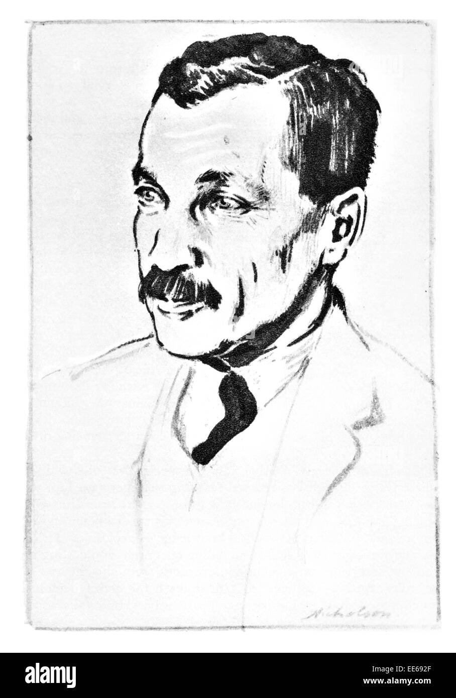 Brigadier-General Sir Gilbert Falkingham Clayton 6 Aprile 1875 11 Settembre 1929 British Army intelligence officer Rivolta Araba Foto Stock