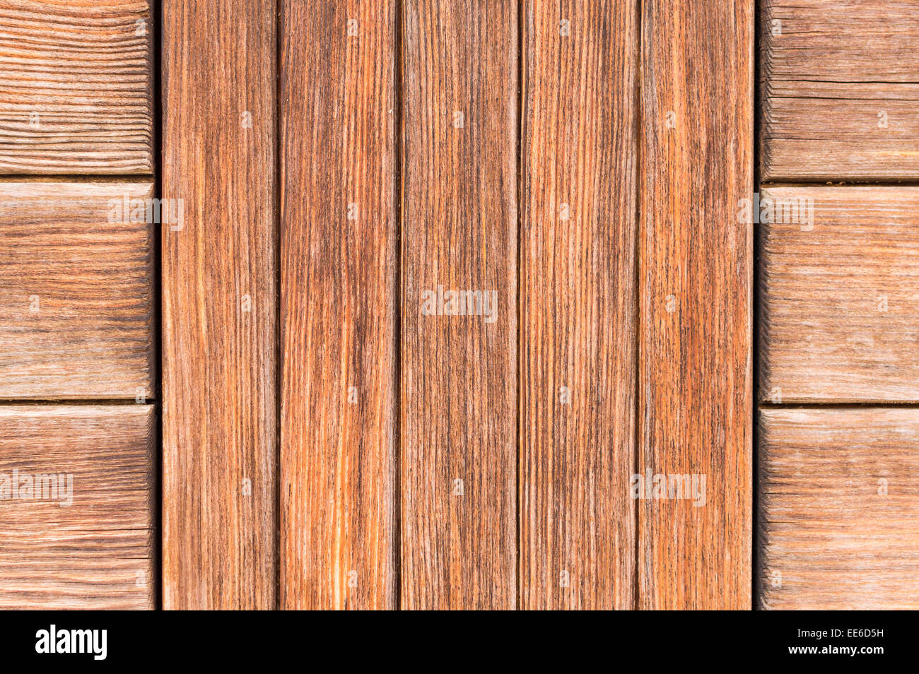 Texture di legno, pannello di legno con la croce - listelli Foto Stock