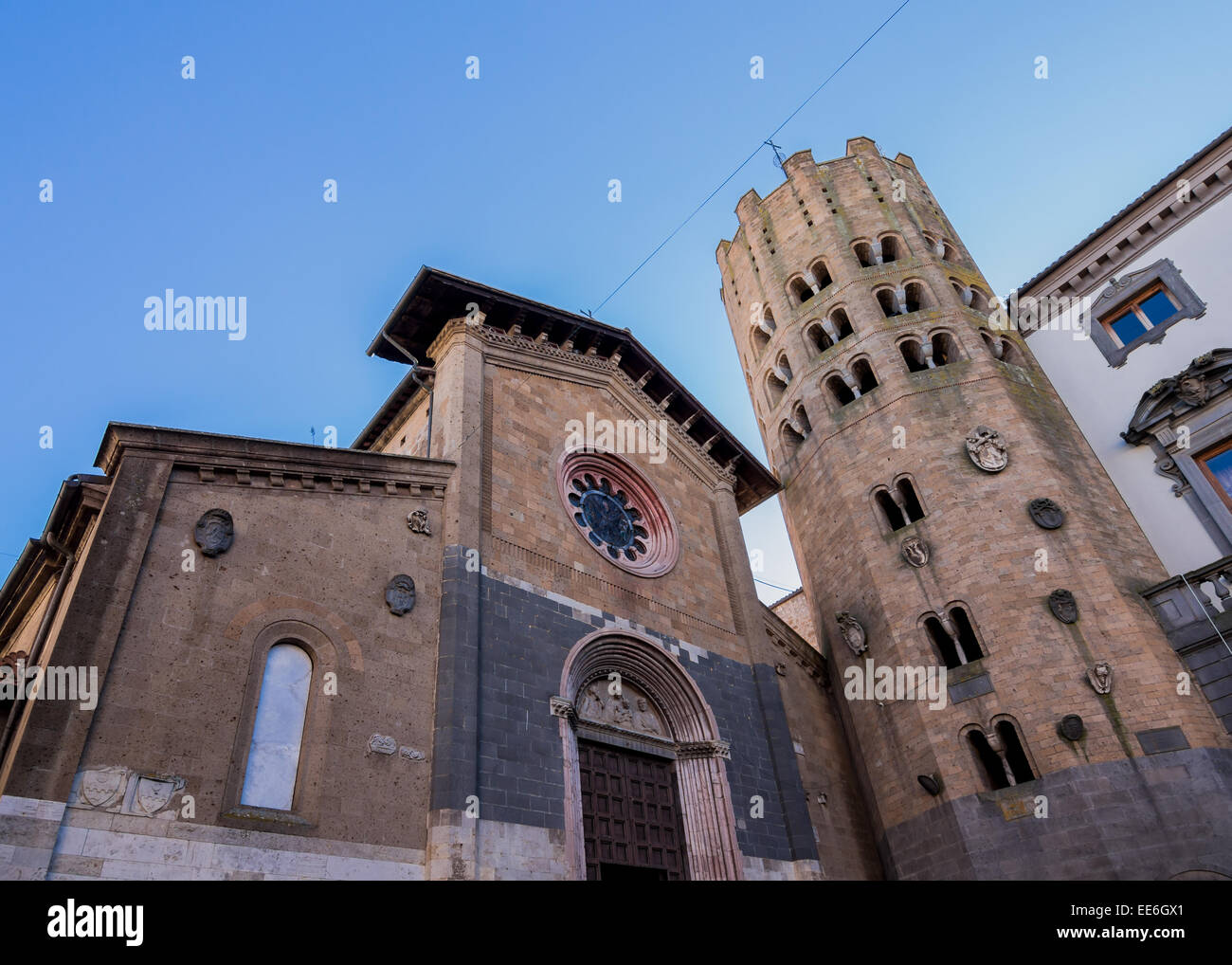 Chiesa di Sant'Andrea in Orvieto Umbria Italia Foto Stock