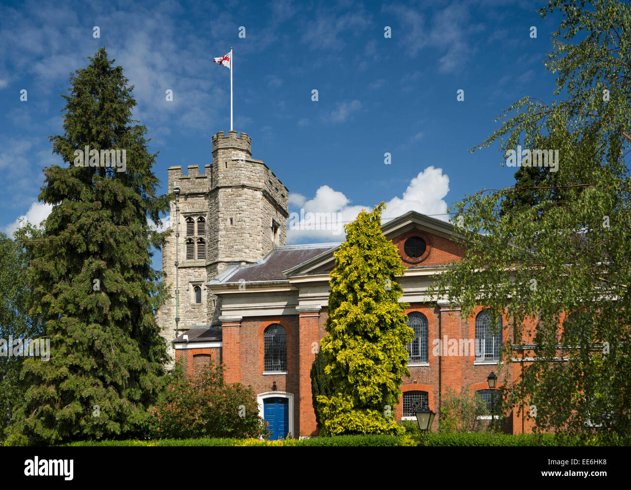 UK, Londra, Twickenham, Riverside, St Mary chiesa parrocchiale Foto Stock