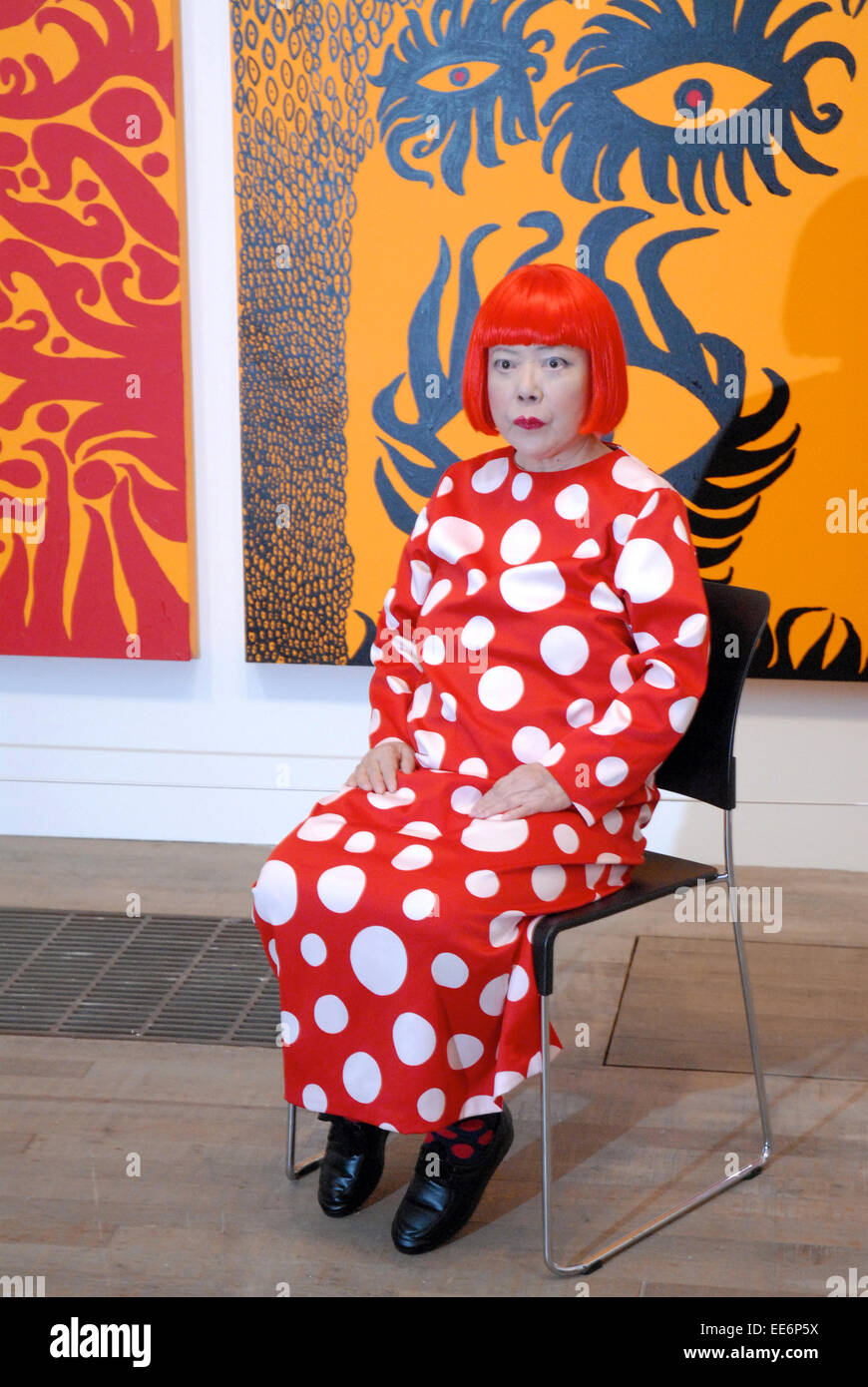 yayoi kusama Foto Stock