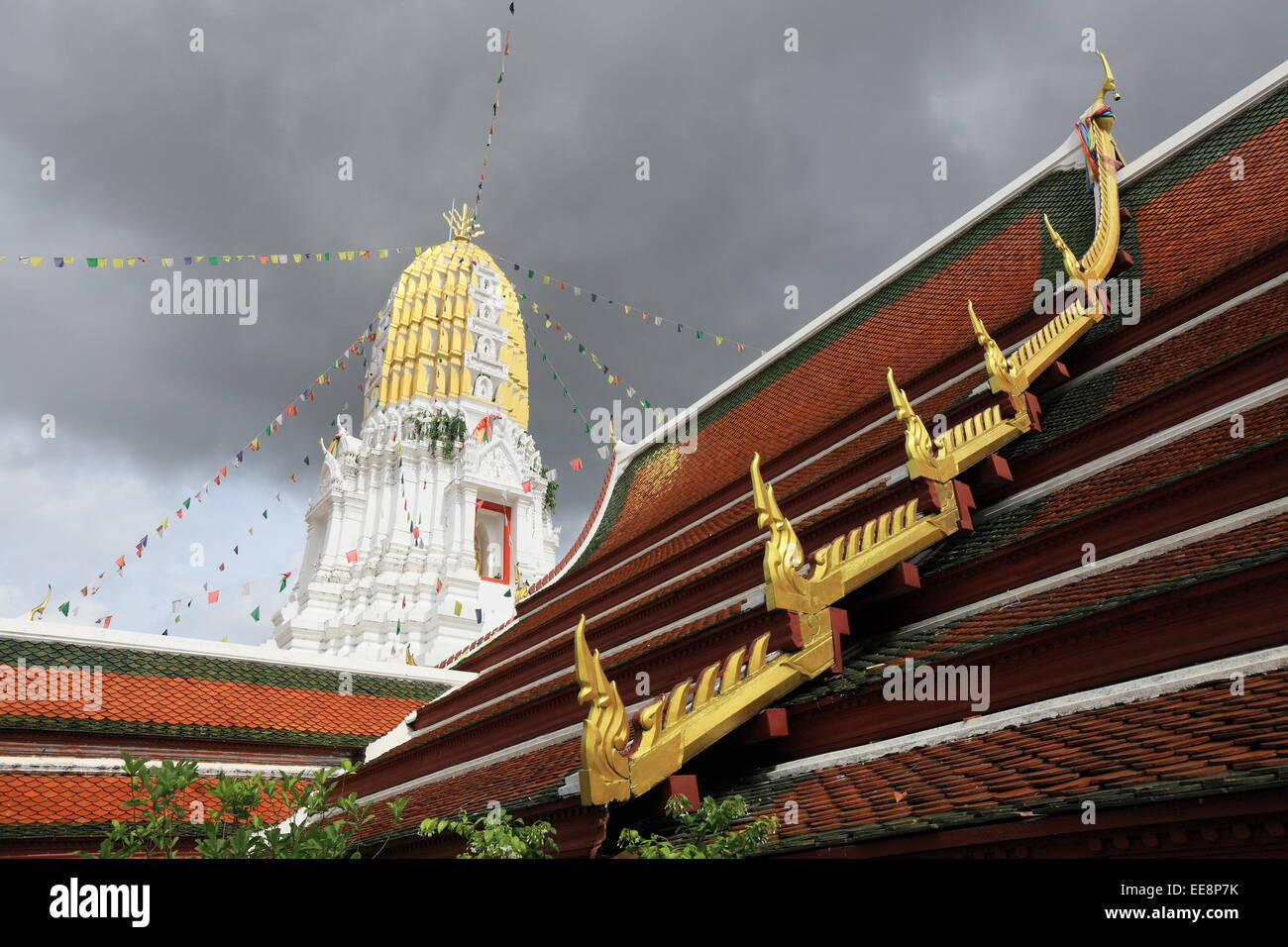 Il Wat Phra Si Rattana Mahathat - Phitsanulokb Foto Stock