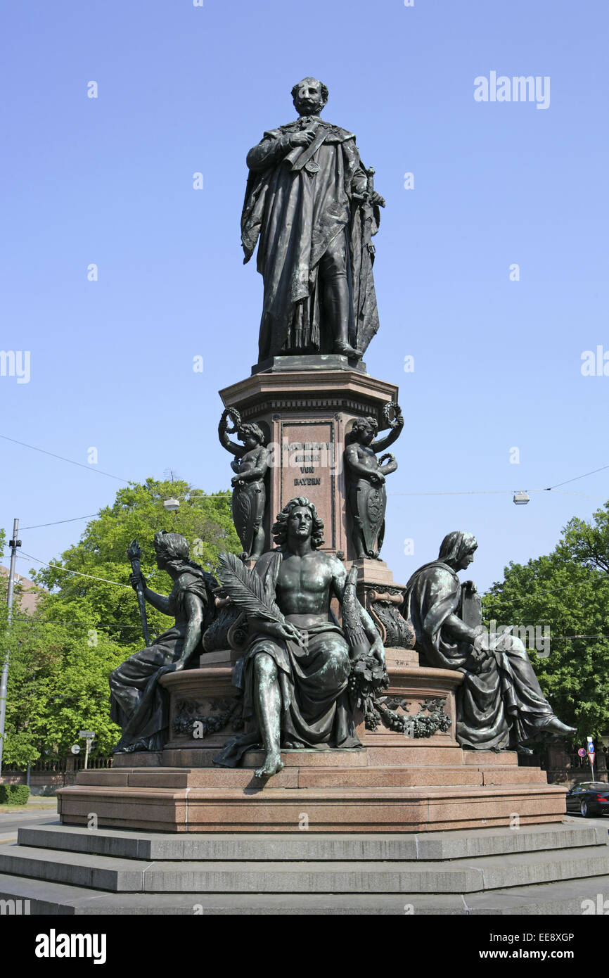 Deutschland, Sueddeutschland, Bayern, Oberbayern, Muenchen, Landeshauptstadt, Stadtansicht, Sehenswuerdigkeit, Sehenswuerdigkeit Foto Stock