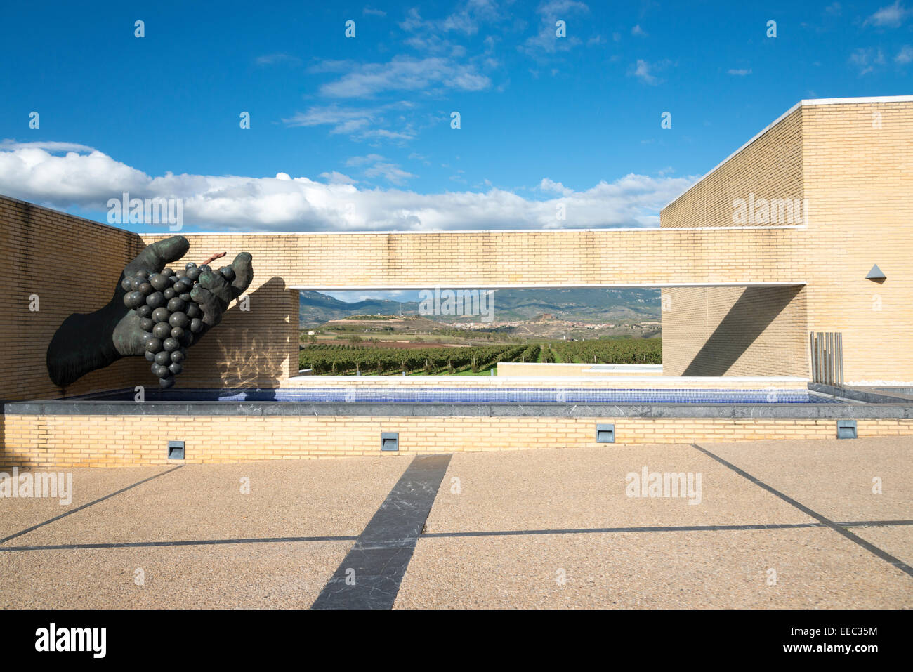 La Rioja museo del vino e la cultura a Briones Rioja Spagna Foto Stock