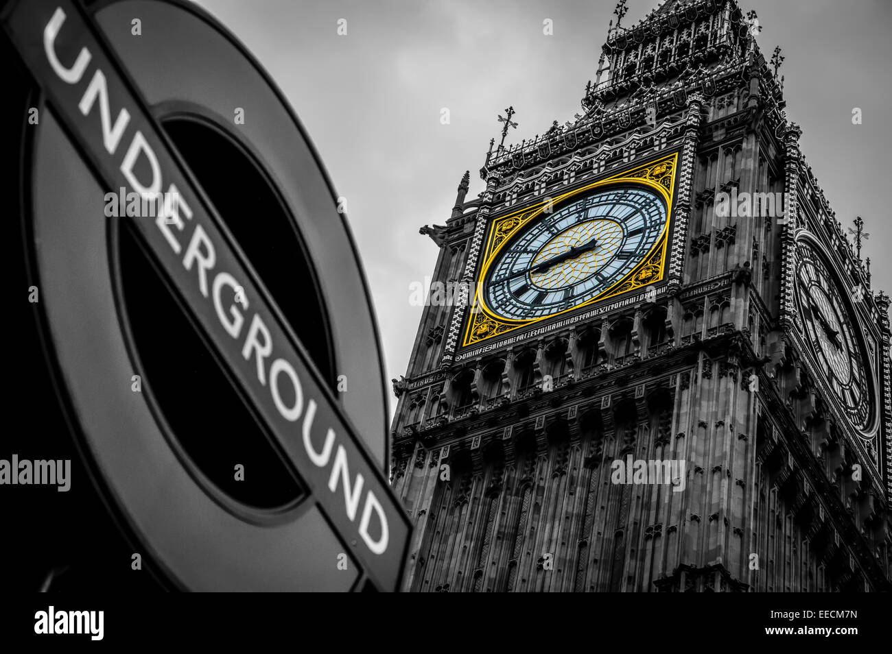Big Ben Clock Tower Londra british Foto Stock