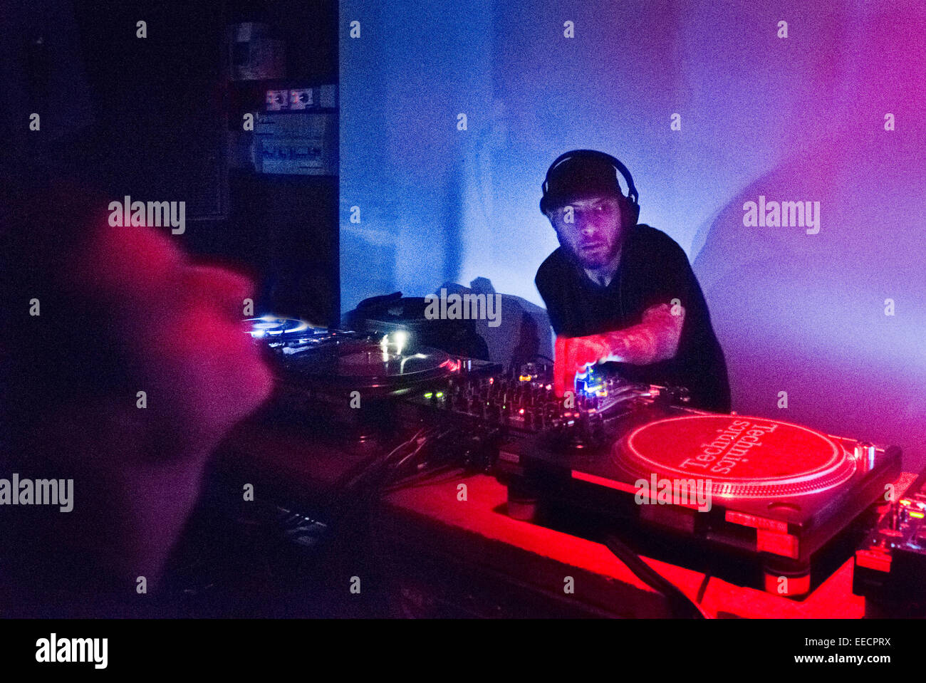 Levon Vincent DJ live Foto Stock