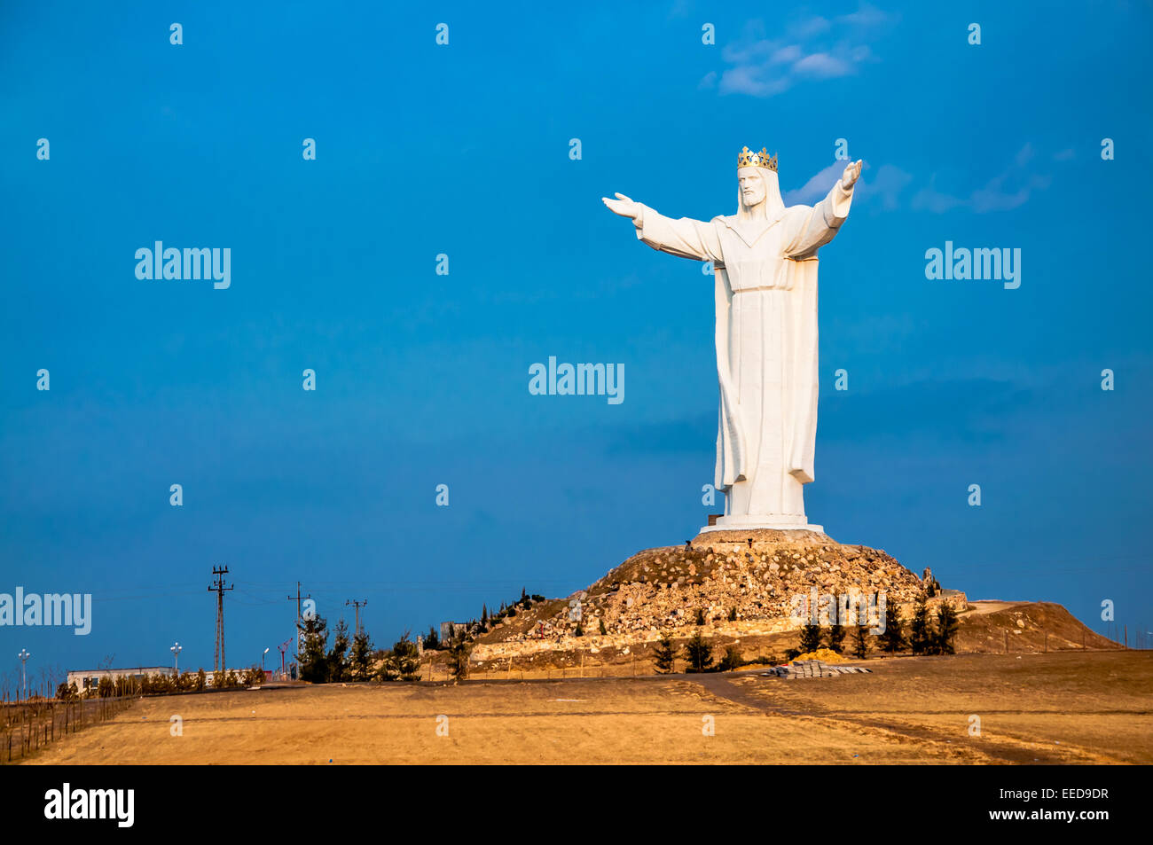 Cristo Re monumento Foto Stock