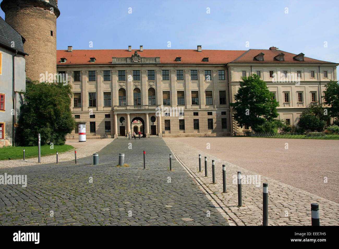 L'ex residenza dei Granduchi di Sassonia-weimar-Eisenach originata da un ex castello d'acqua. Foto: Luglio 26, 2014 Foto Stock