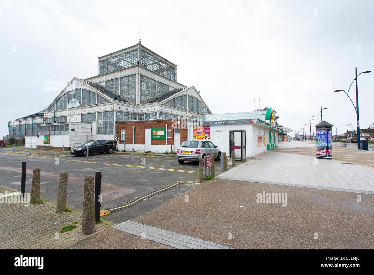 Great Yarmouth Pleasure Beach e Pier Foto Stock