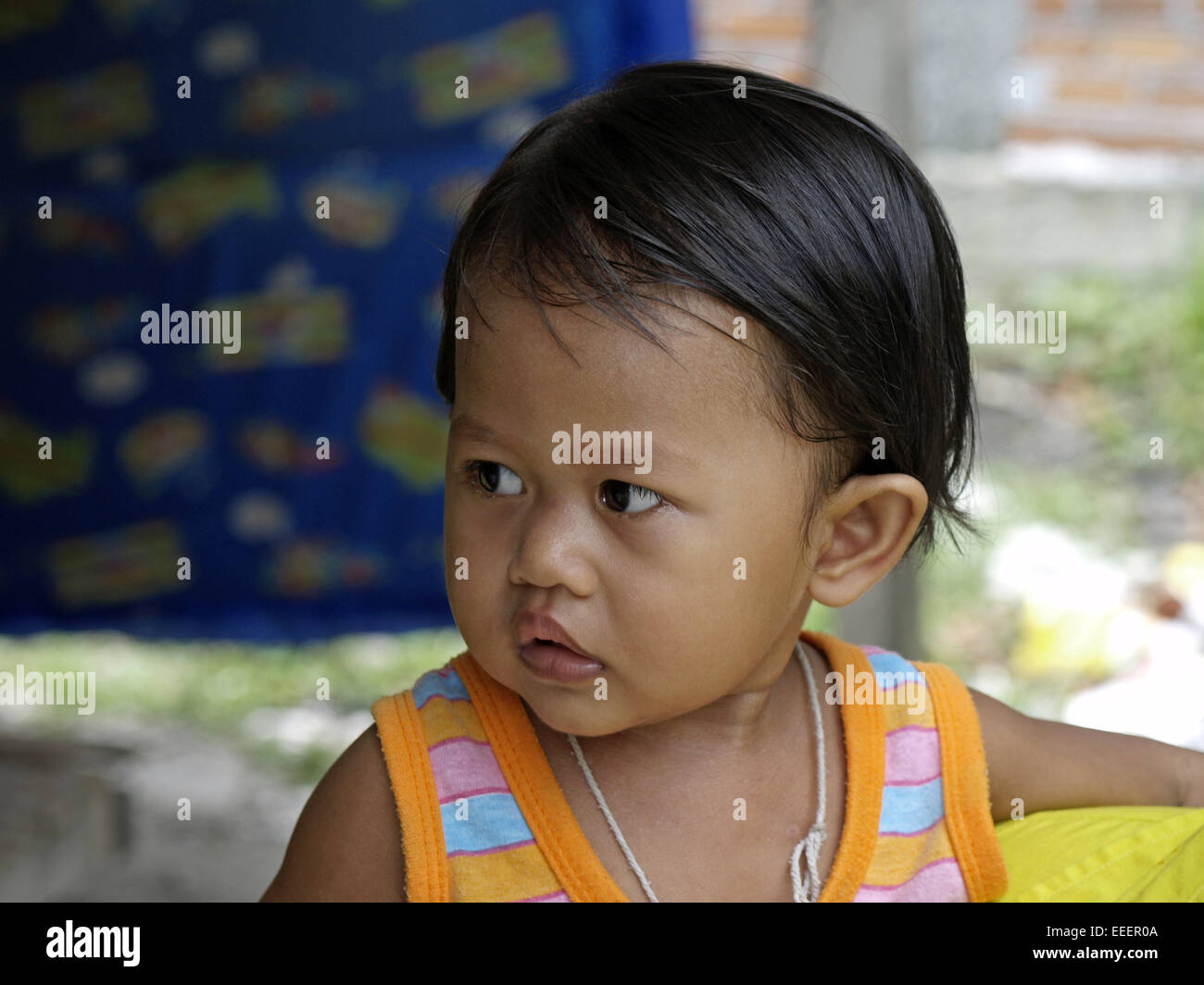 Thailandia, Asien, Suedostasien, Reiseziel, , Maedchen, Ritratto, tipo, tailandese, Thailaenderin, asiatisch Foto Stock