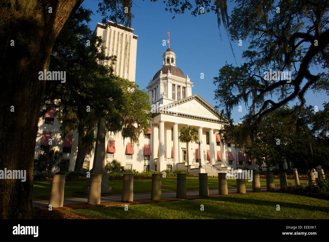 Vecchia Florida Capitol Foto Stock