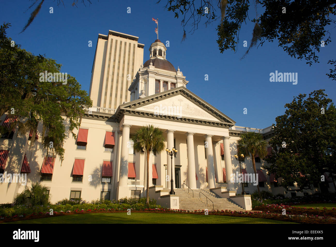 Vecchia Florida Capitol Foto Stock