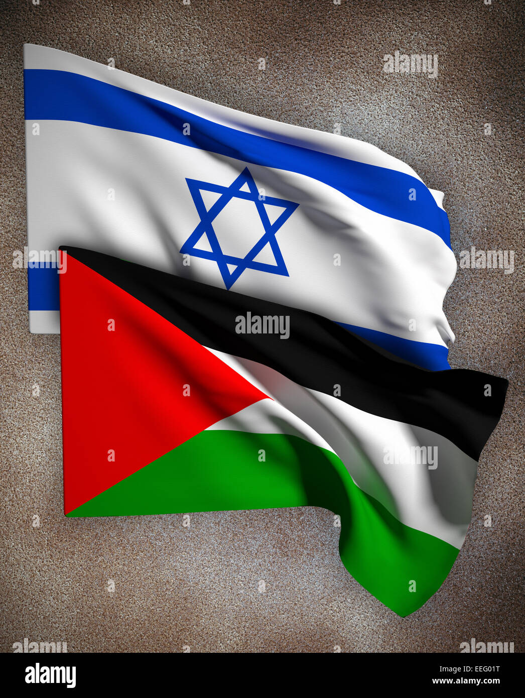 Bandiera Per Auto Palestina Digni – 30 X 40 Cm, 100% Poliestere, Con Etichette Originali