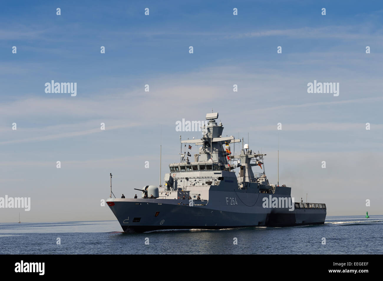 Rostock, Germania, la Corvette di Ludwigshafen am Rhein Foto Stock
