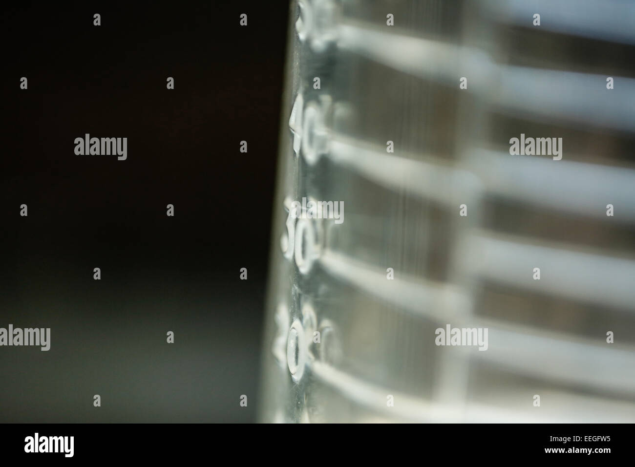 Un cilindro di misurazione Foto Stock