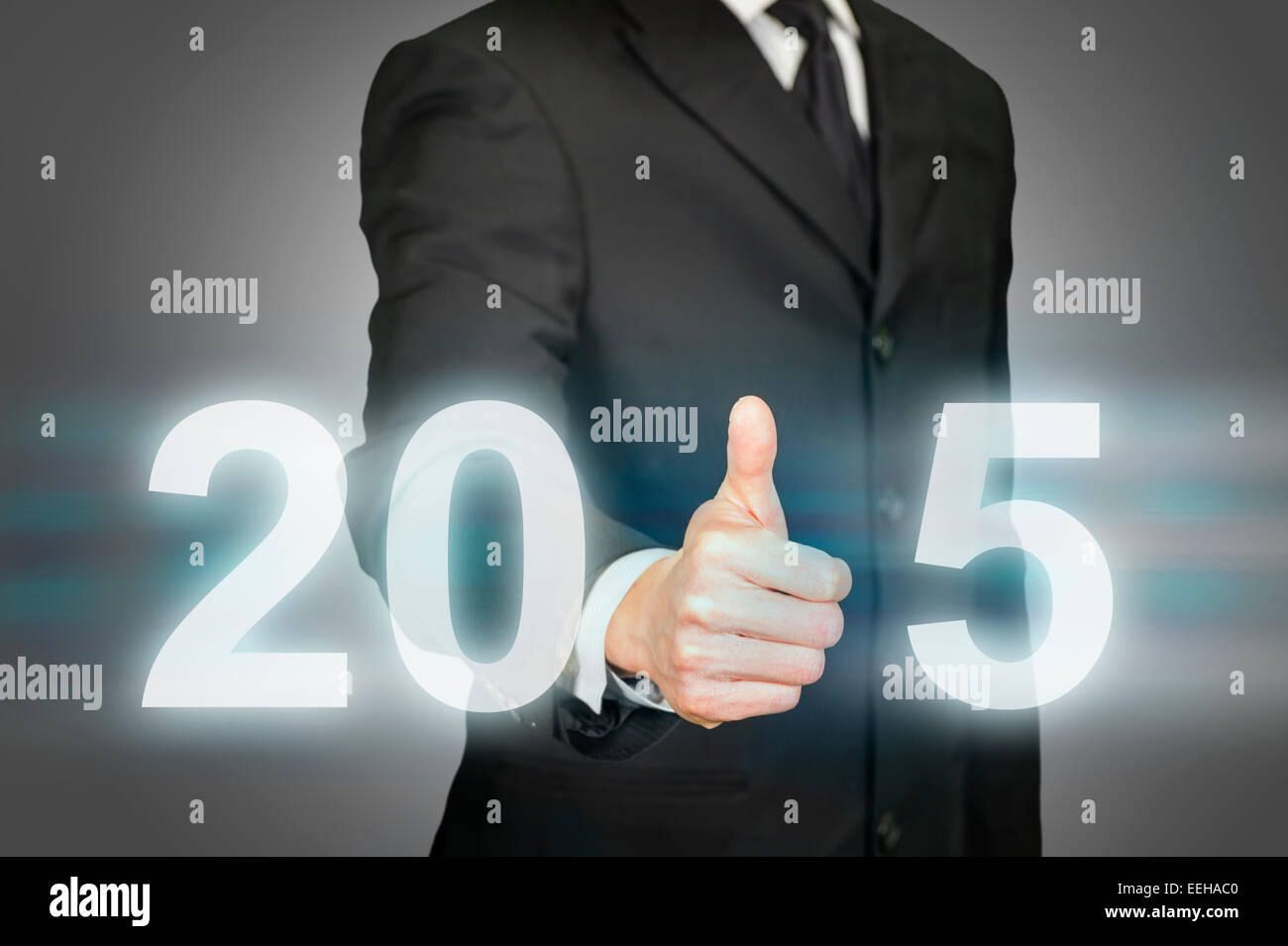 2015 Il successo del business Foto Stock