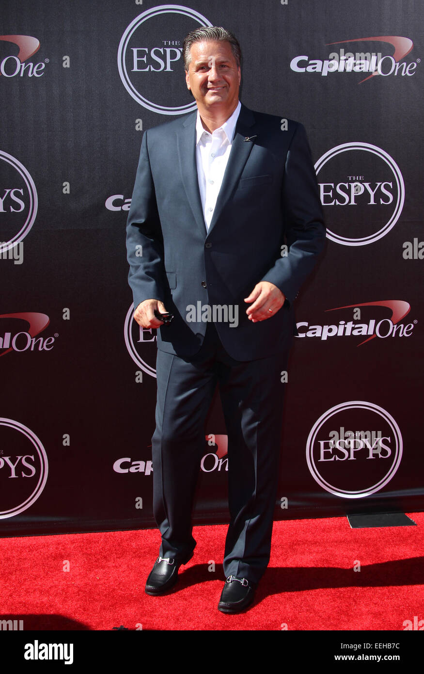 2014 ESPYS Awards - Gli arrivi con: John Calipari dove: Los Angeles, California, Stati Uniti quando: 16 Lug 2014 Foto Stock